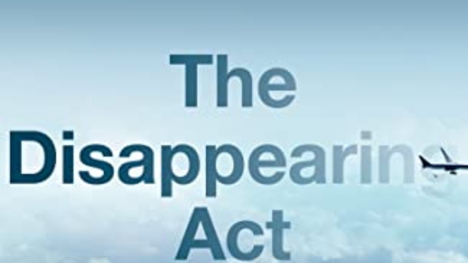 the disappearing act